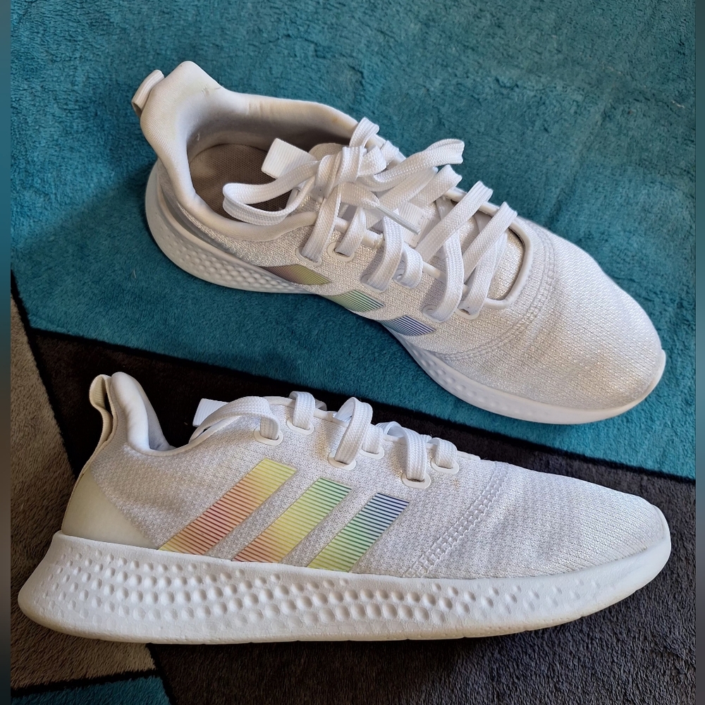 ADIDAS  Puremotion Womens White Multi Size 8 - Picture 12 of 12